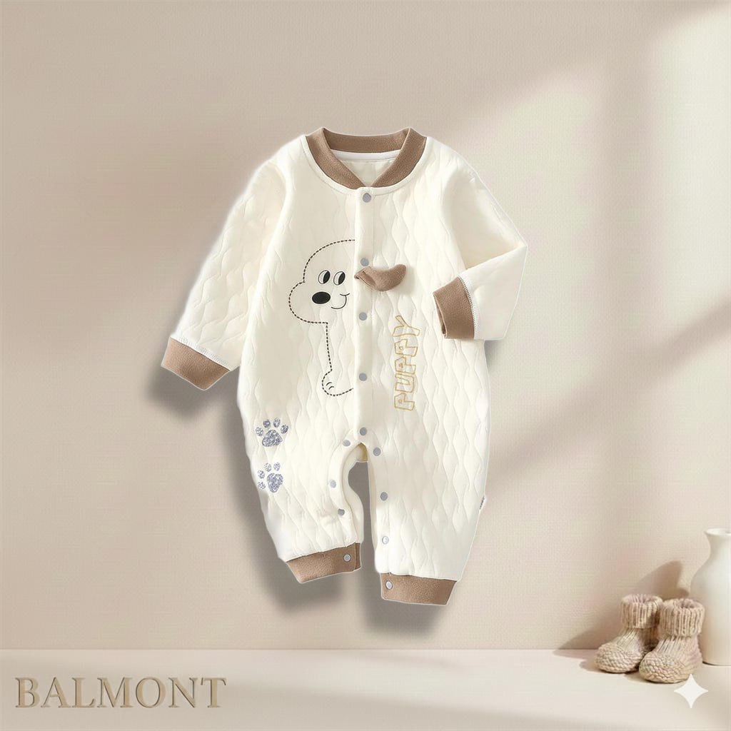 Combinaison bébé chien douceur et confort